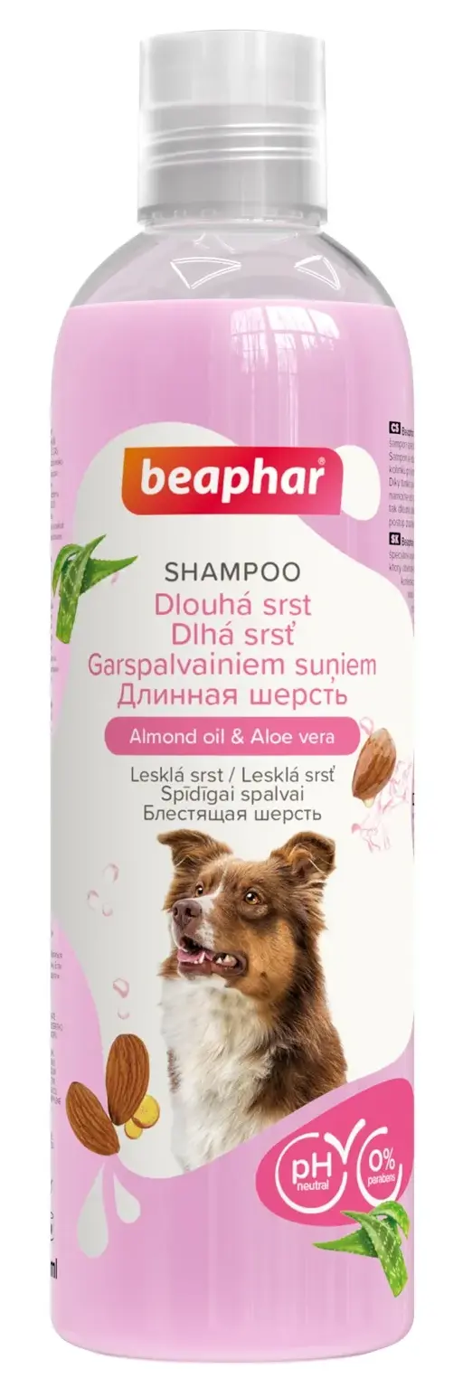 Beaphar Шампунь Long coat Almond Oil & Aloe vera, 250 мл
